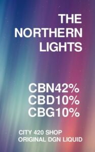 CBN42%CBD10%CBG10%リキッド　カートリッジ　1MLノーザンライト