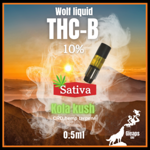 THCB10％+CRDリキッド　コーラクッシュ(Kola Kush)　0.5ml