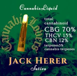 【Jack Herer】CBG70%THCV15%CBN15% 1mlリキッド