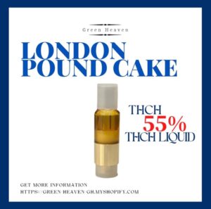 55％】THCHカートリッジ London Pound Cake