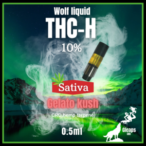 THCH10％+CRDリキッド　ジェラートクッシュ(Gelato kush)　0.5ml